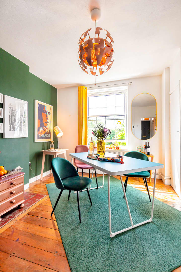 London Apartment With Green Accent Walls Tour & Photos Apartment Therapy
